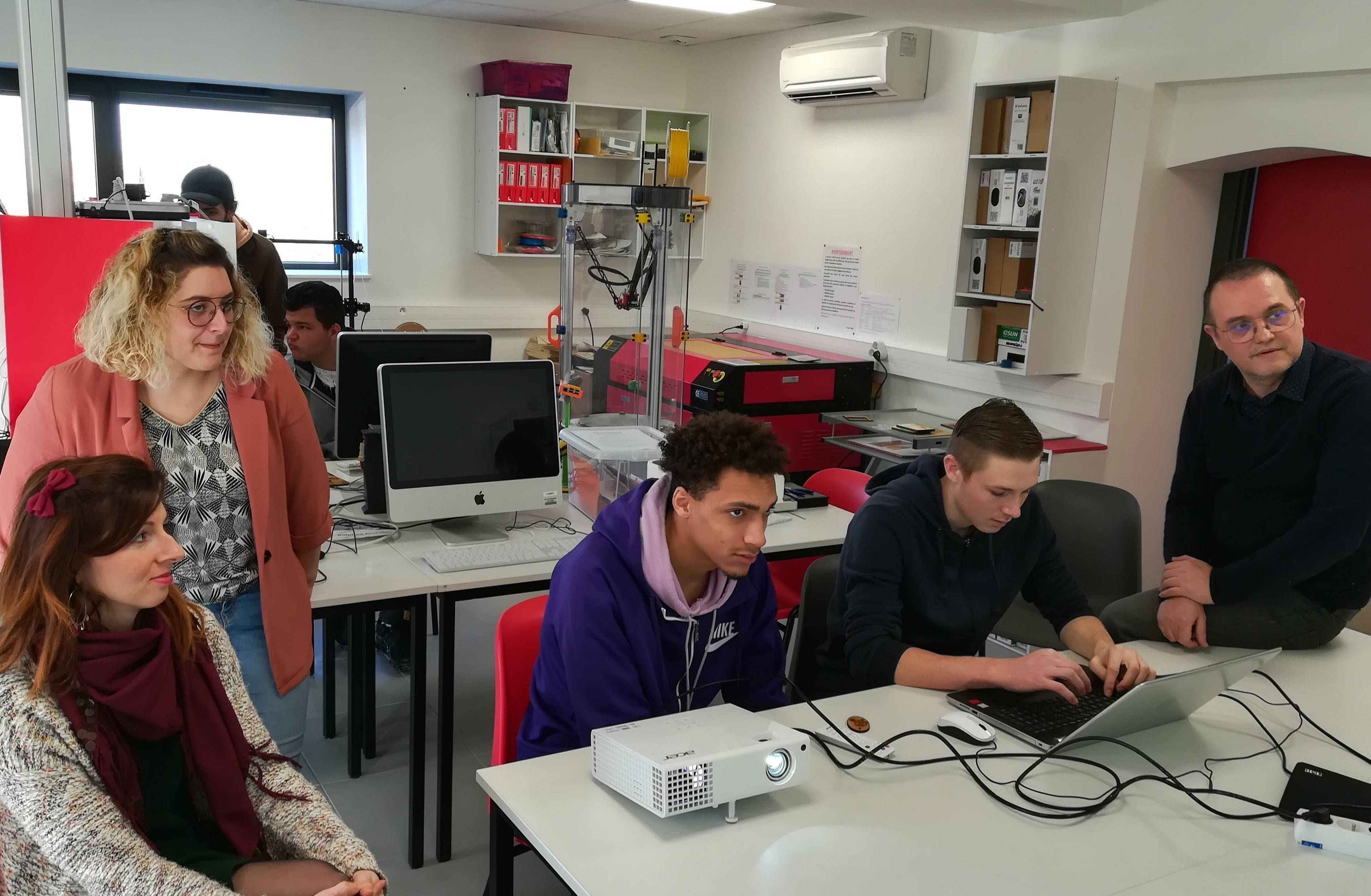 Le fablab dans son bassin de vie.