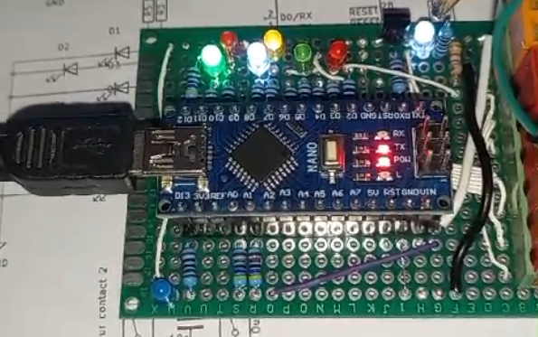 commande de portail par arduino